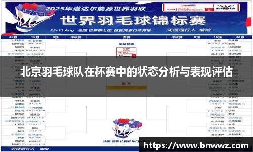 北京羽毛球队在杯赛中的状态分析与表现评估